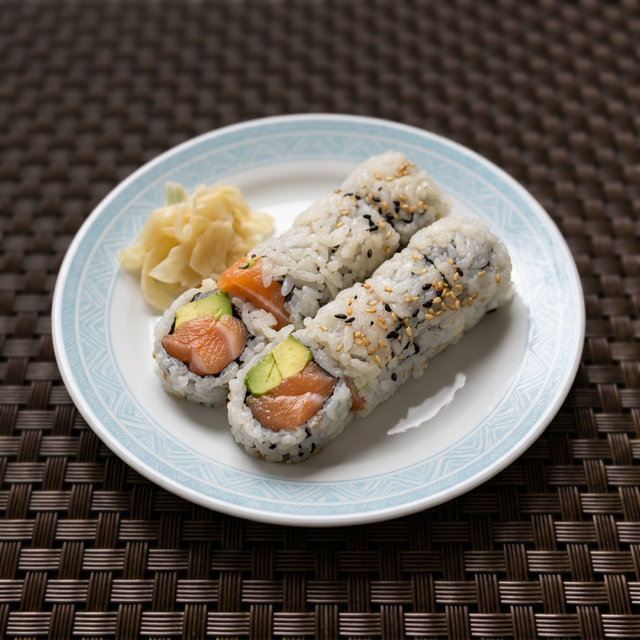 Salmon Avocado Roll.