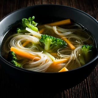 Mixed Vegetable Noodle Soup