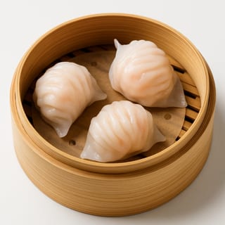 Shrimp Dumplings 蝦餃 3pc