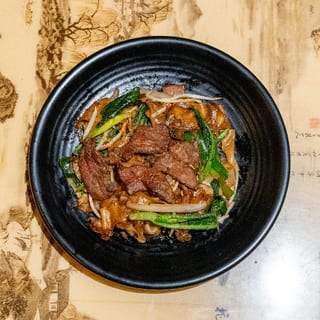 Panfried Drunken Noodle