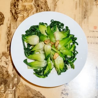 Lunch Chicken Bok Choy
