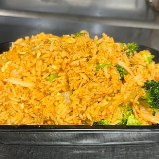 Shredded Chicken Fried Rice