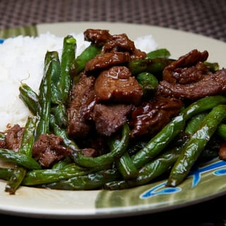 Beef String Bean Entree